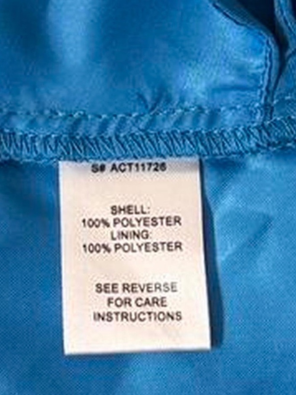 ACOA Bright Blue Two-Piece Skirt Set - Picture 7 of 7